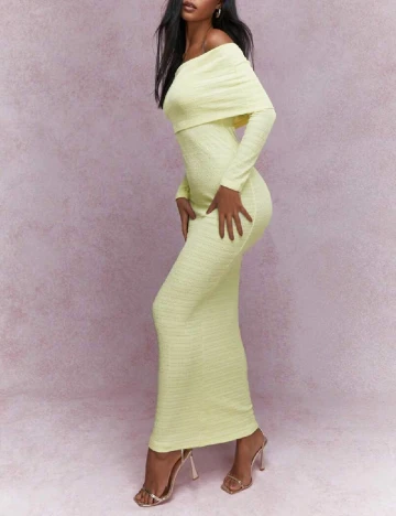 Rochie lunga Missguided, galben