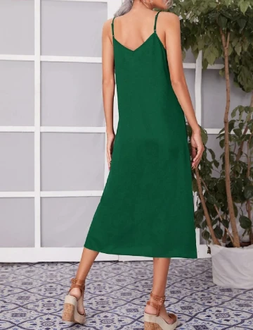 Rochie medie SHEIN, verde