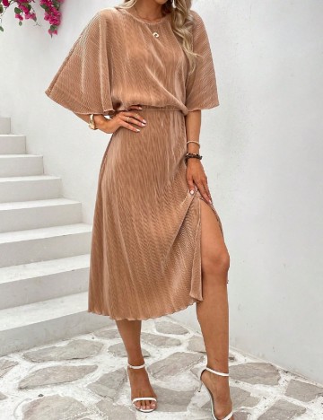 Rochie medie Toppies, maro