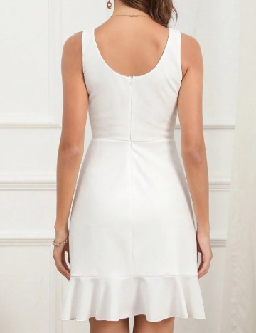 Rochie scurta SHEIN, alb