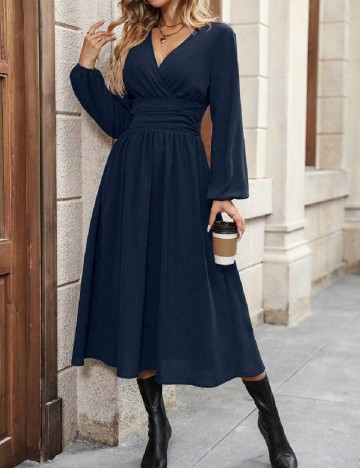 Rochie medie SHEIN, albastru