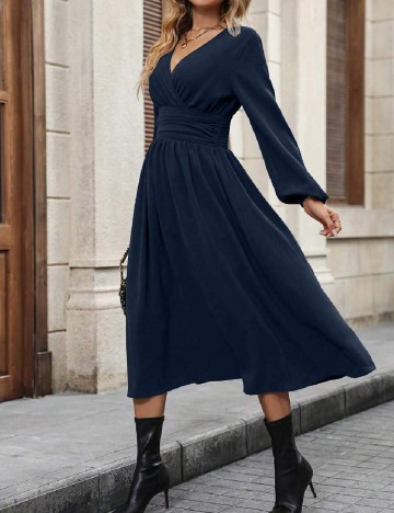 Rochie medie SHEIN, albastru