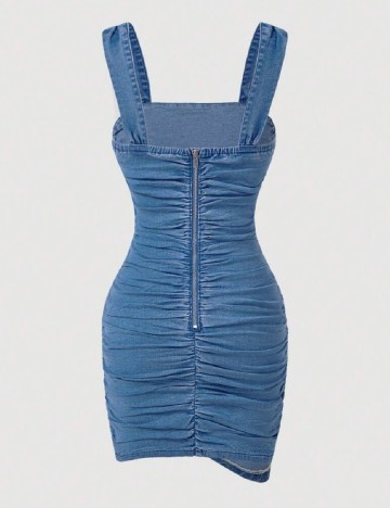 Rochie scurta SHEIN, albastru