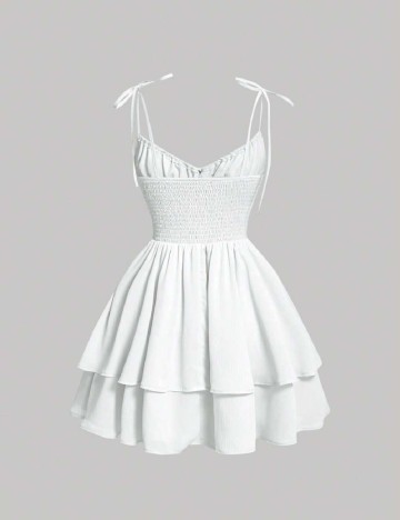 Rochie scurta SHEIN, alb
