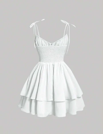 Rochie scurta SHEIN, alb