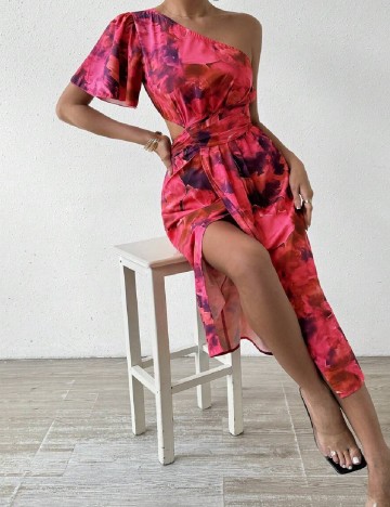 Rochie medie SHEIN, roz