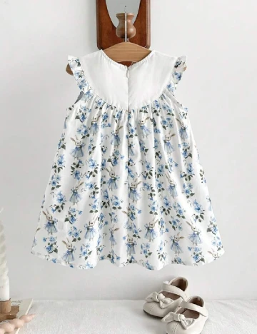 Rochie CozyCub, alb Alb