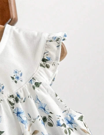 Rochie CozyCub, alb Alb