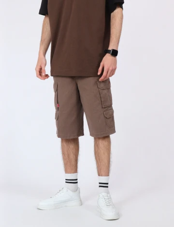 Pantaloni scurti Robe di Kappa, maro Maro