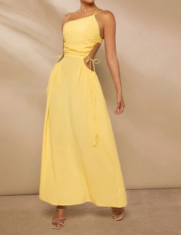 Rochie lunga SHEIN, galben