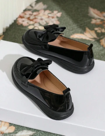 Mocasini Shein Kids, negru Negru