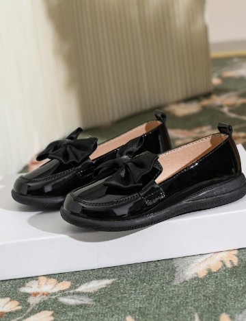 Mocasini Shein Kids, negru
