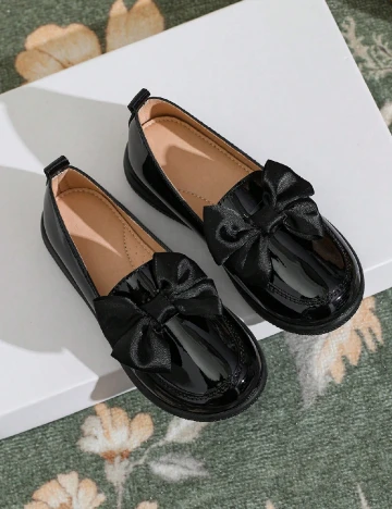 Mocasini Shein Kids, negru Negru