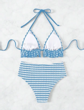 Costum de baie SHEIN, albastru