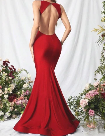 Rochie lunga Faeriesty, rosu