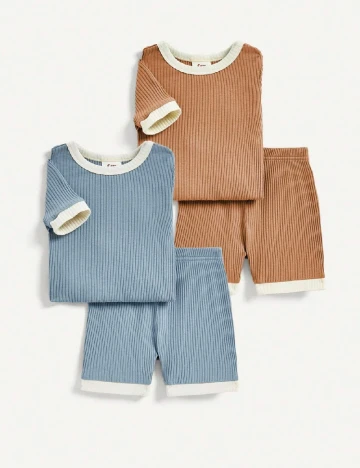 Set compleuri 2 bucati CozyCub, mix culori Mix culori