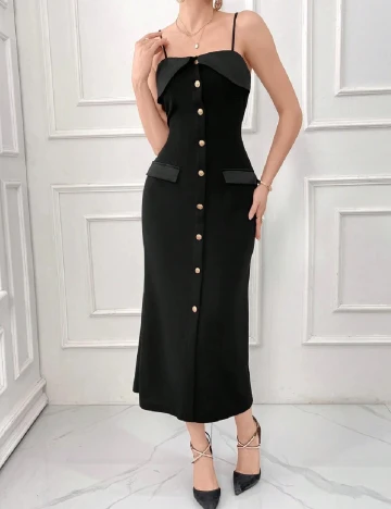 Rochie medie SHEIN, negru