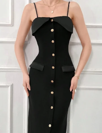 Rochie medie SHEIN, negru