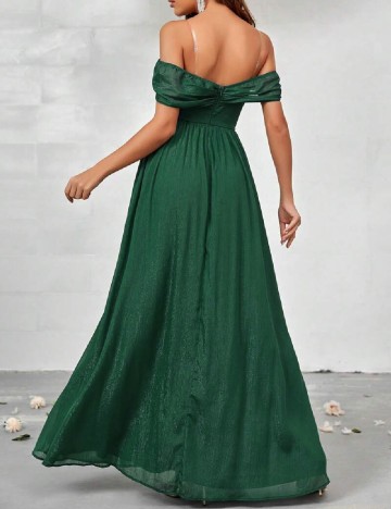 Rochie lunga SHEIN, verde