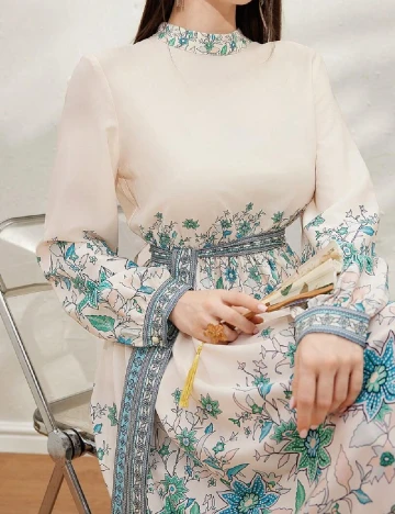 Rochie medie SHEIN, crem Crem