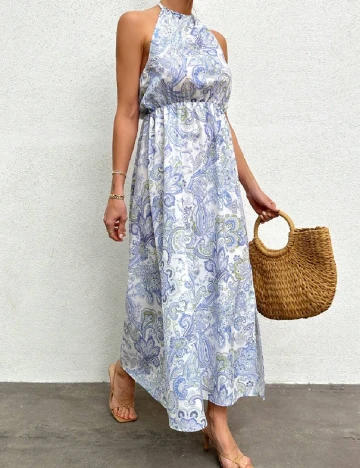 Rochie lunga SHEIN, floral print Floral print