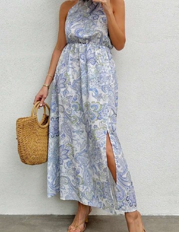 Rochie lunga SHEIN, floral print