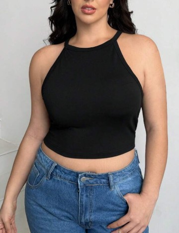 
						Set topuri 3 bucati SHEIN CURVE, mix culori