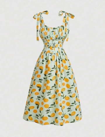 Rochie scurta SHEIN, verde