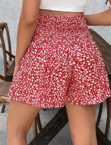 Pantaloni scurti SHEIN Maternity, rosu Rosu