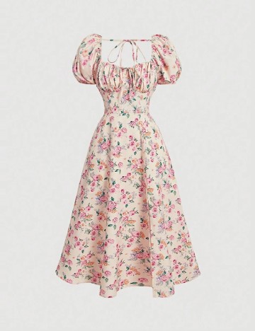 
						Rochie medie SHEIN CURVE, floral print