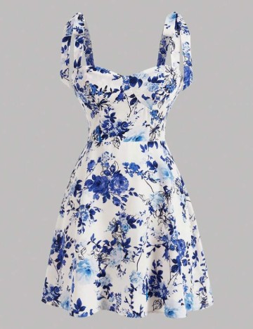 Rochie scurta SHEIN, albastru