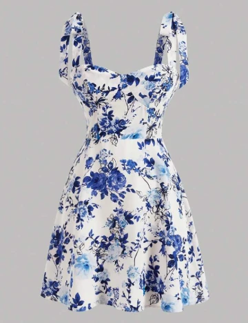 Rochie scurta SHEIN, albastru