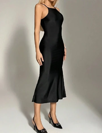 Rochie medie SHEIN, negru Negru