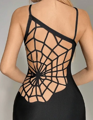 Rochie medie SHEIN, negru Negru
