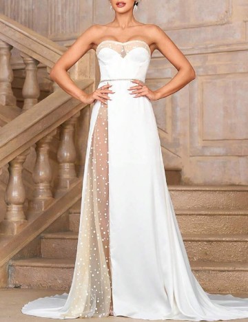 Rochie lunga SHEIN, alb
