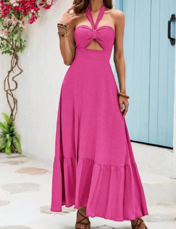 
						Rochie lunga SHEIN, roz