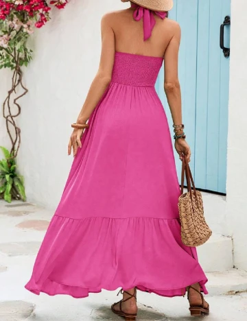 Rochie lunga SHEIN, roz Roz