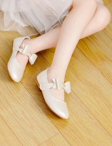 Pantofi Shein Kids, bej Crem
