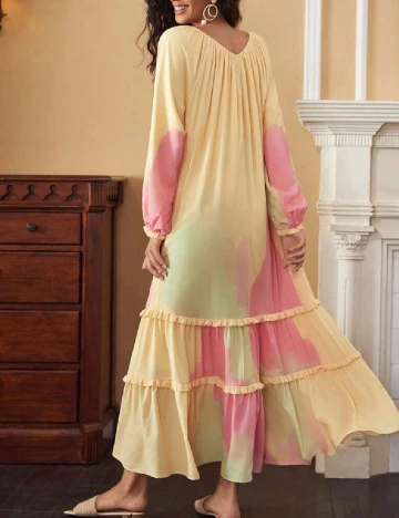 Rochie lunga SHEIN, galben Galben