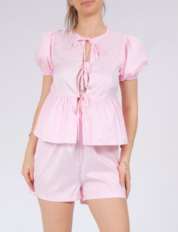 
						Pijama SHEIN, roz