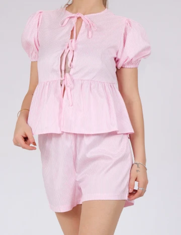 Pijama SHEIN, roz Roz