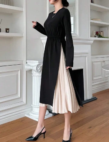 Rochie medie SHEIN, negru Negru
