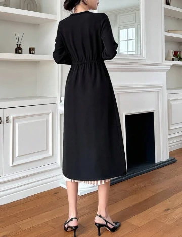 Rochie medie SHEIN, negru Negru