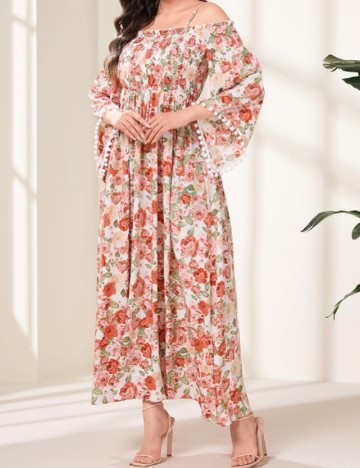 
						Rochie lunga SHEIN, floral print