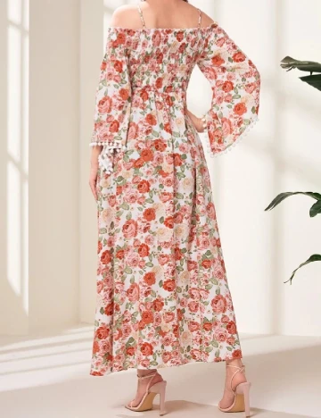 Rochie lunga SHEIN, floral print Floral print