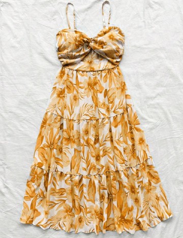 Rochie scurta SHEIN, galben