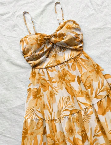 Rochie scurta SHEIN, galben