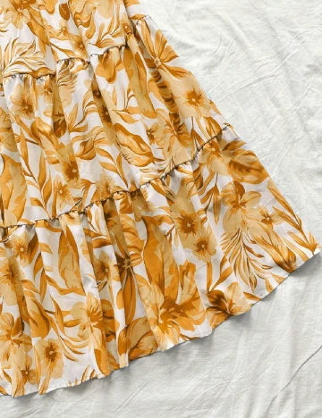 Rochie scurta SHEIN, galben