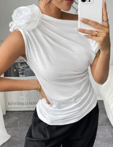 Bluza SHEIN, alb