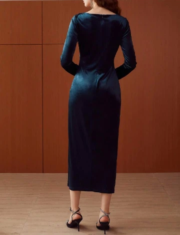 Rochie medie MOTF, albastru